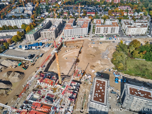 07.10.2022 - Baustelle Alexisquartier in Neuperlach