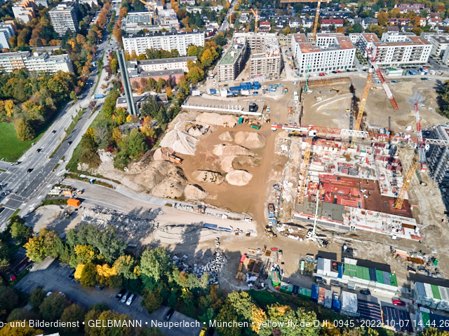 07.10.2022 - Baustelle Alexisquartier in Neuperlach