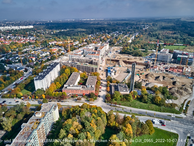 07.10.2022 - Baustelle Alexisquartier in Neuperlach
