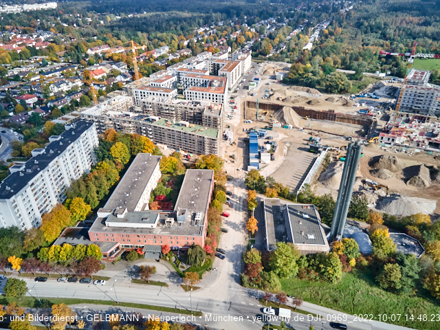 07.10.2022 - Baustelle Alexisquartier in Neuperlach
