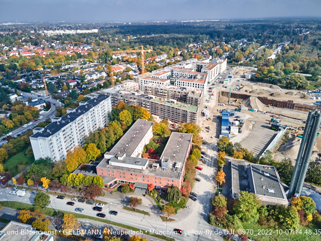 07.10.2022 - Baustelle Alexisquartier in Neuperlach