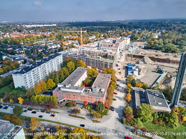 07.10.2022 - Baustelle Alexisquartier in Neuperlach