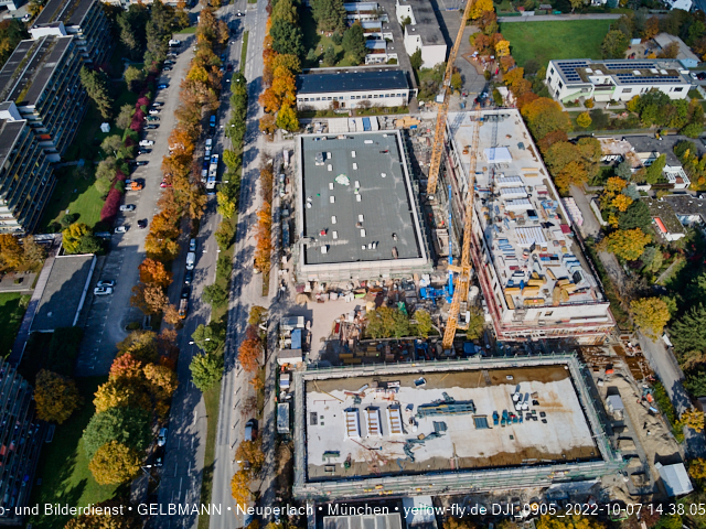 07.10.2022 - Baustelle an der Grundschule in Neuperlach