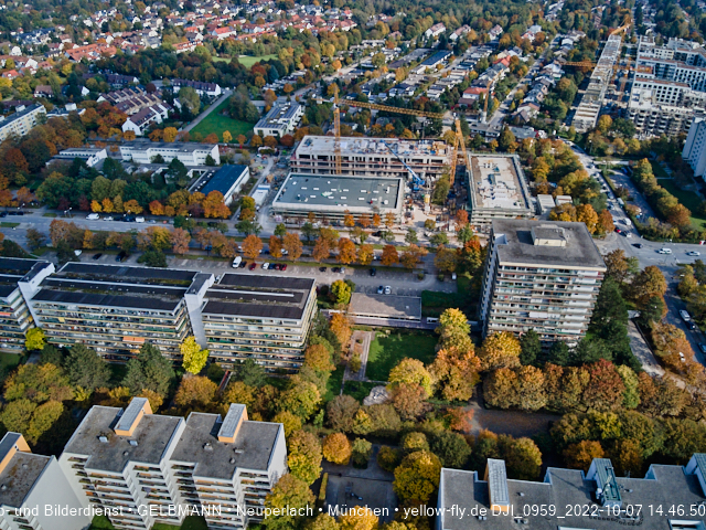 07.10.2022 - Baustelle an der Grundschule in Neuperlach