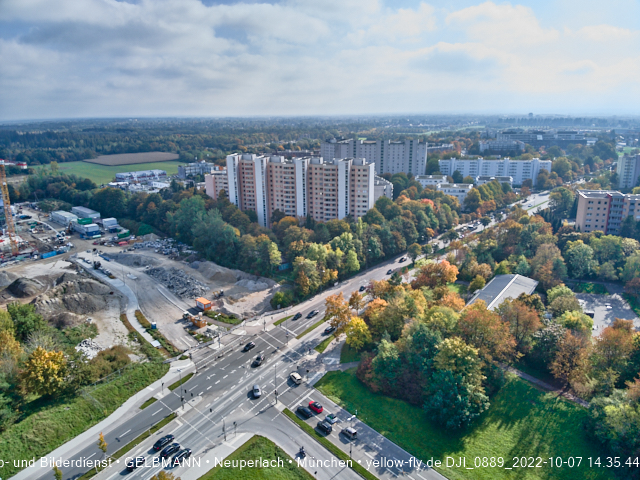 13.10.2022 - das Alexisquartier und PandionVerde in Neuperlach
