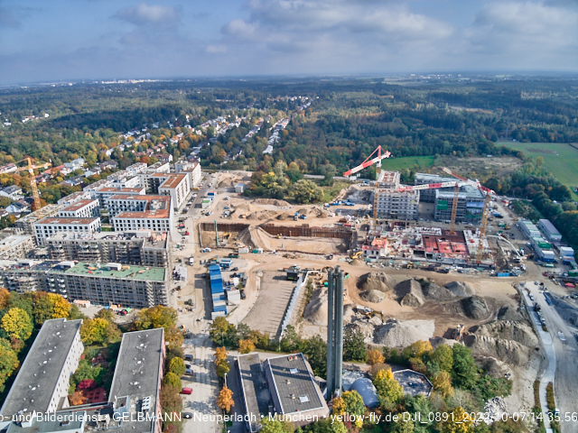 13.10.2022 - das Alexisquartier und PandionVerde in Neuperlach