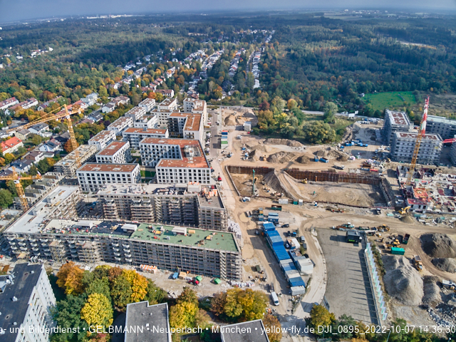 13.10.2022 - das Alexisquartier und PandionVerde in Neuperlach