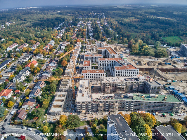 13.10.2022 - das Alexisquartier und PandionVerde in Neuperlach