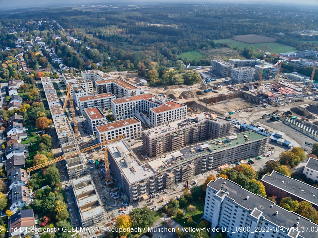 13.10.2022 - das Alexisquartier und PandionVerde in Neuperlach