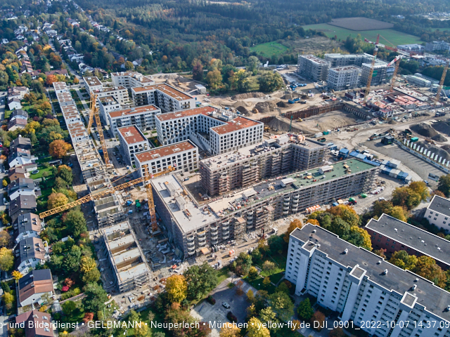 13.10.2022 - das Alexisquartier und PandionVerde in Neuperlach