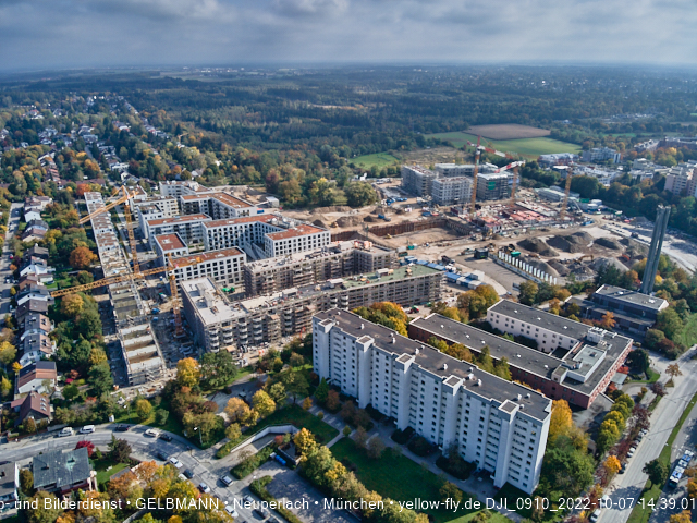 13.10.2022 - das Alexisquartier und PandionVerde in Neuperlach