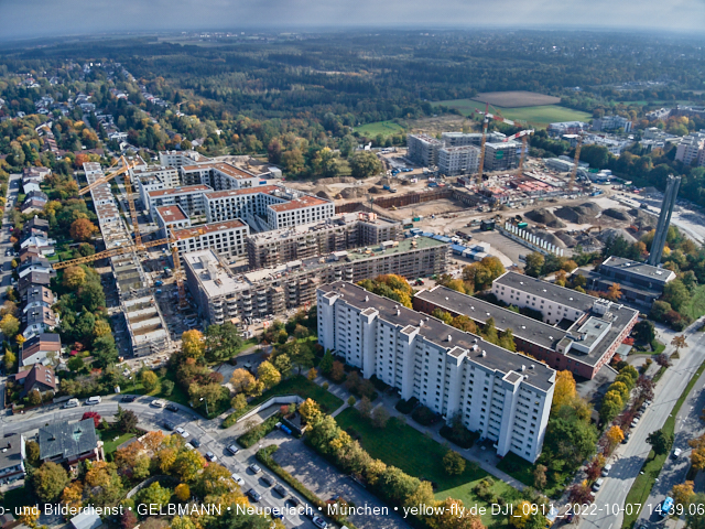 13.10.2022 - das Alexisquartier und PandionVerde in Neuperlach