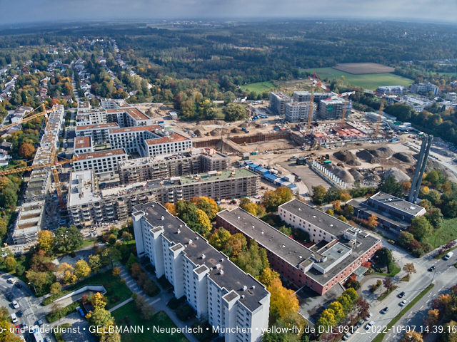 13.10.2022 - das Alexisquartier und PandionVerde in Neuperlach