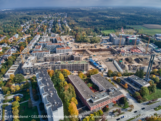 13.10.2022 - das Alexisquartier und PandionVerde in Neuperlach