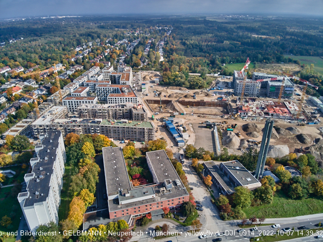 13.10.2022 - das Alexisquartier und PandionVerde in Neuperlach