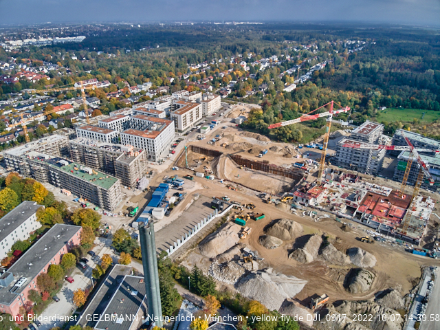 13.10.2022 - das Alexisquartier und PandionVerde in Neuperlach