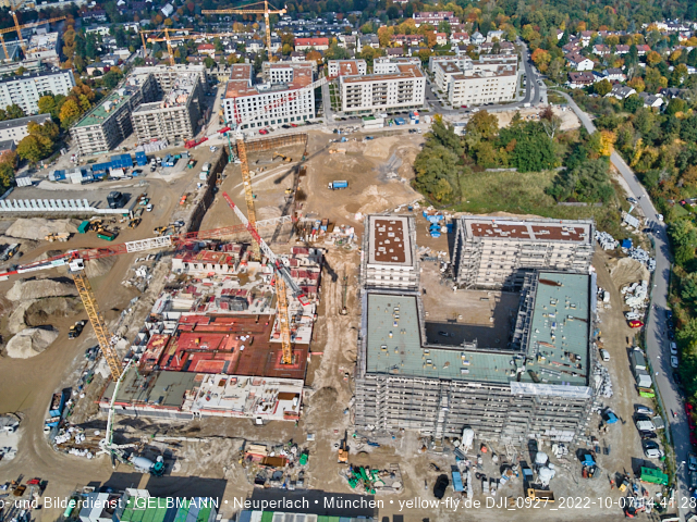 13.10.2022 - das Alexisquartier und PandionVerde in Neuperlach