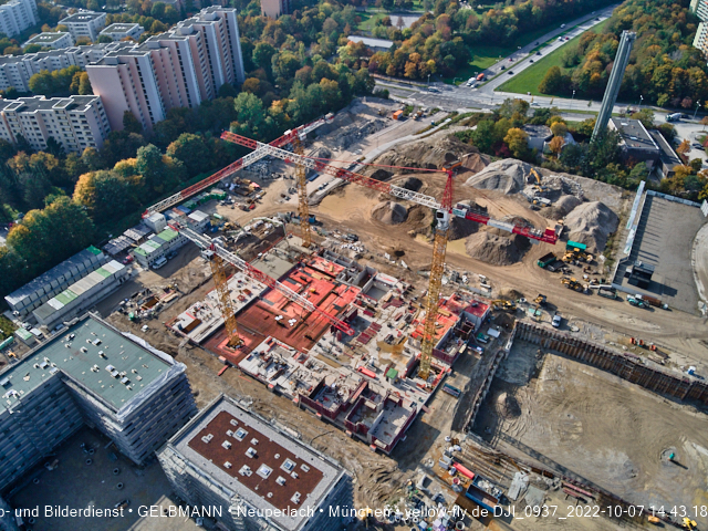 13.10.2022 - das Alexisquartier und PandionVerde in Neuperlach