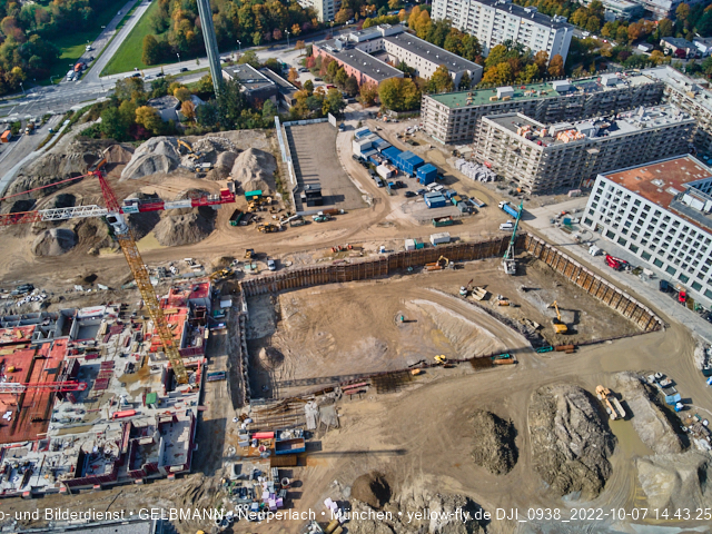 13.10.2022 - das Alexisquartier und PandionVerde in Neuperlach