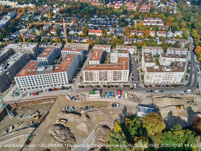 13.10.2022 - das Alexisquartier und PandionVerde in Neuperlach