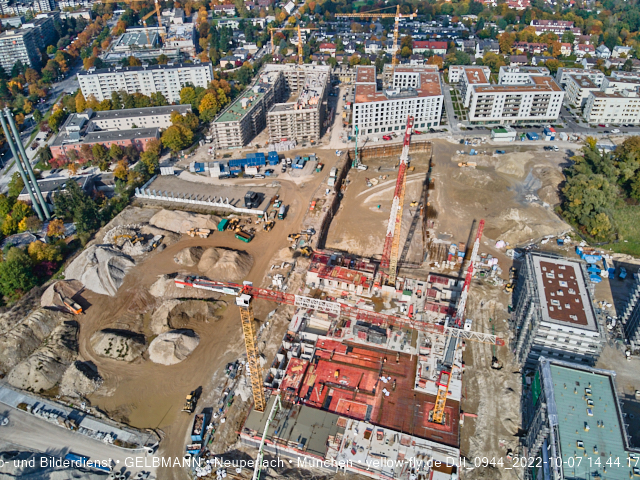13.10.2022 - das Alexisquartier und PandionVerde in Neuperlach
