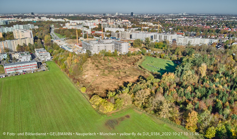 27.10.2022 - Baustelle Alexisquartier und PandionVerd in Neuperlach