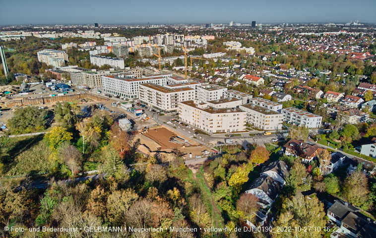 27.10.2022 - Baustelle Alexisquartier und PandionVerd in Neuperlach