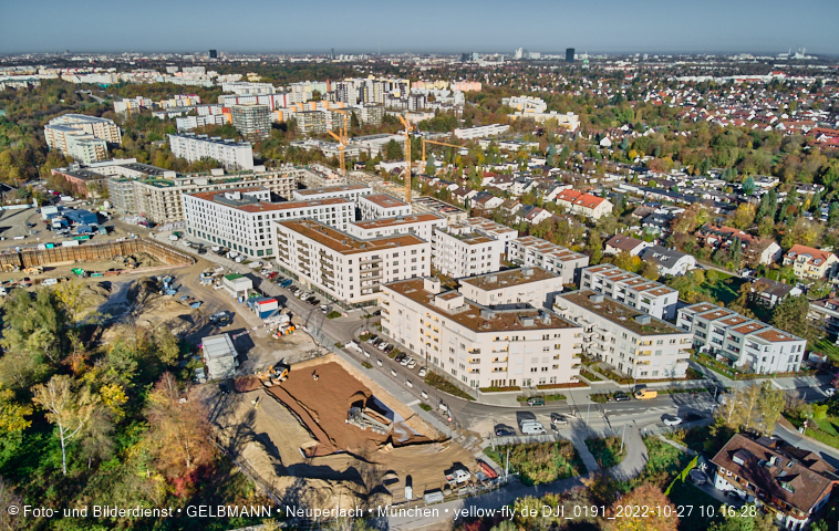 27.10.2022 - Baustelle Alexisquartier und PandionVerd in Neuperlach