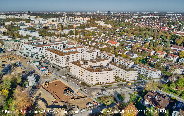 27.10.2022 - Baustelle Alexisquartier und PandionVerd in Neuperlach