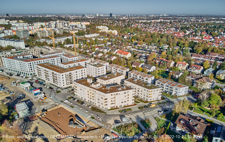 27.10.2022 - Baustelle Alexisquartier und PandionVerd in Neuperlach