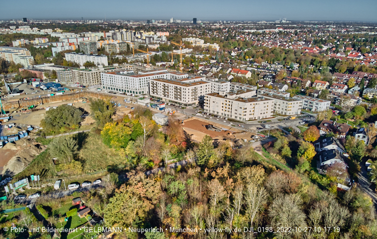 27.10.2022 - Baustelle Alexisquartier und PandionVerd in Neuperlach