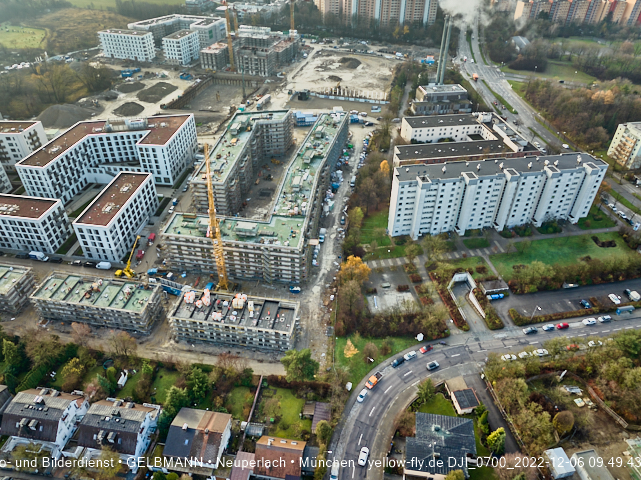 06.12.2022 - Baustelle Alexisquartier und PandionVerd in Neuperlach
