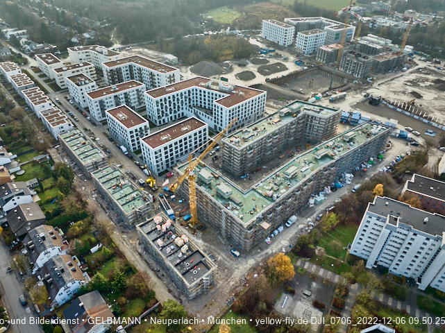 06.12.2022 - Baustelle Alexisquartier und PandionVerd in Neuperlach