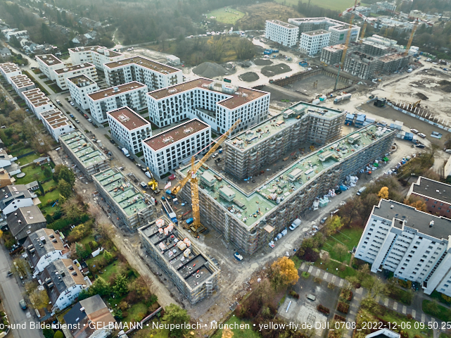 06.12.2022 - Baustelle Alexisquartier und PandionVerd in Neuperlach