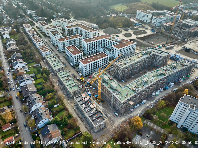 06.12.2022 - Baustelle Alexisquartier und PandionVerd in Neuperlach