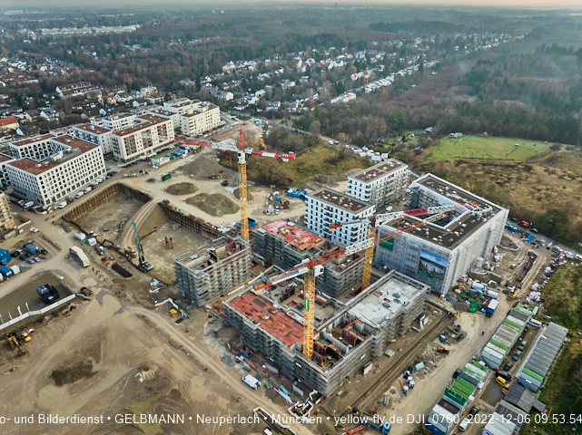 06.12.2022 - Baustelle Alexisquartier und PandionVerd in Neuperlach