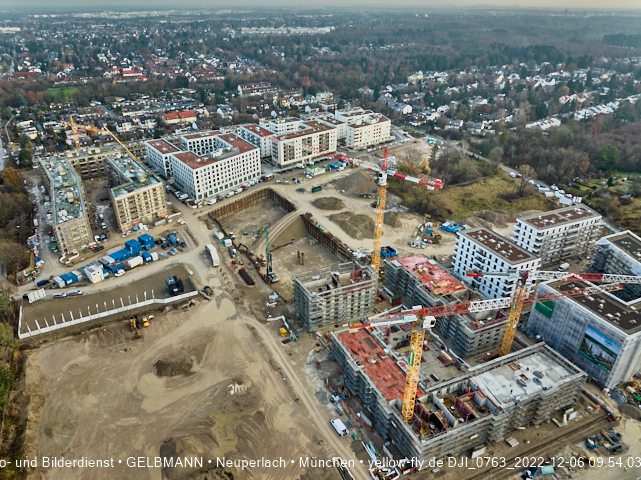 06.12.2022 - Baustelle Alexisquartier und PandionVerd in Neuperlach