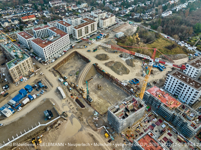 06.12.2022 - Baustelle Alexisquartier und PandionVerd in Neuperlach