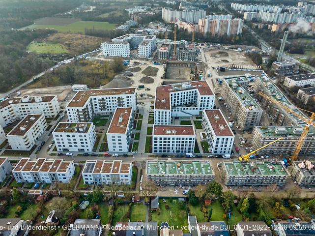 06.12.2022 - Baustelle Alexisquartier und PandionVerd in Neuperlach
