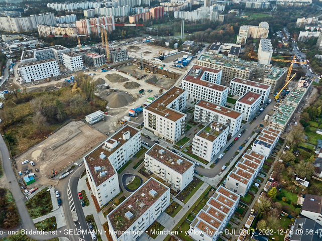 06.12.2022 - Baustelle Alexisquartier und PandionVerd in Neuperlach