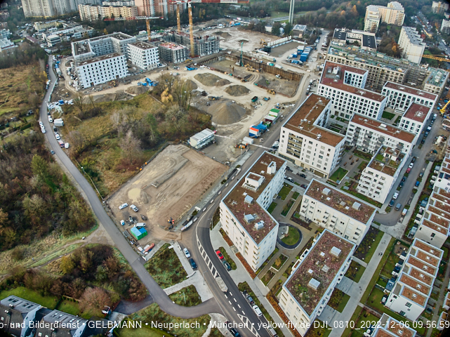 06.12.2022 - Baustelle Alexisquartier und PandionVerd in Neuperlach