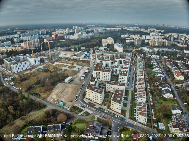 06.12.2022 - Baustelle Alexisquartier und PandionVerd in Neuperlach