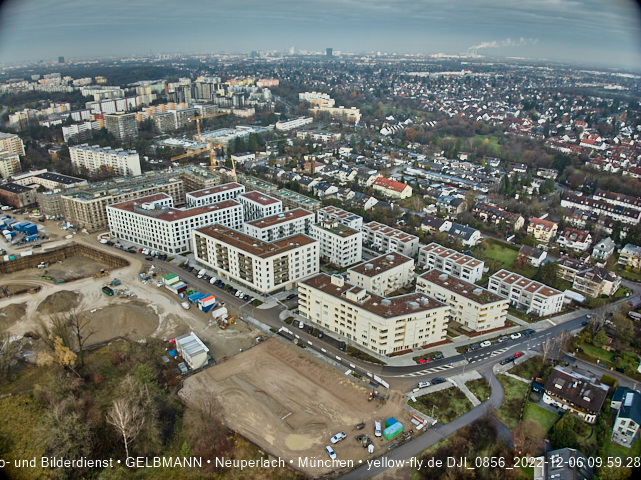 06.12.2022 - Baustelle Alexisquartier und PandionVerd in Neuperlach