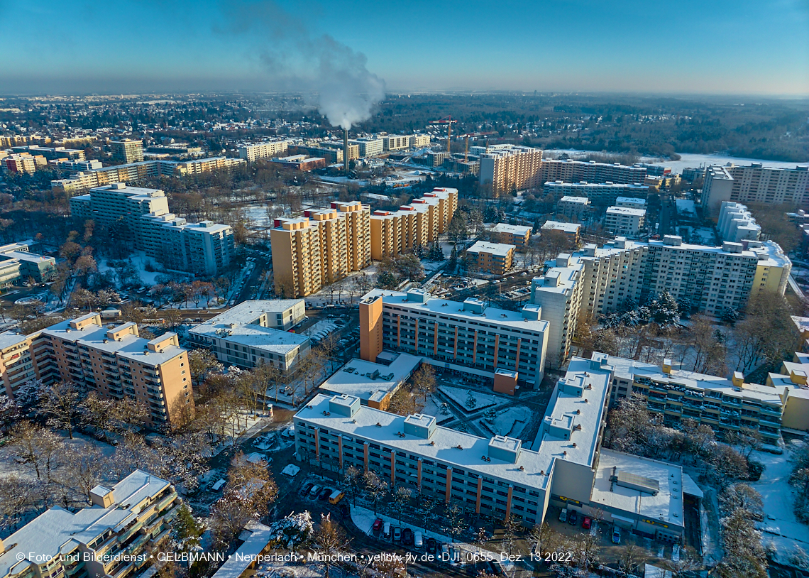 13.12.2022 - Neuperlach Zentrum und Umgebung