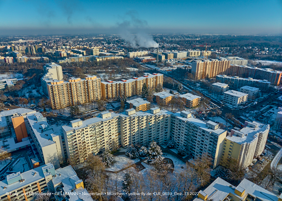 13.12.2022 - Neuperlach Zentrum und Umgebung