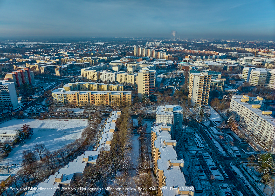 13.12.2022 - Neuperlach Zentrum und Umgebung