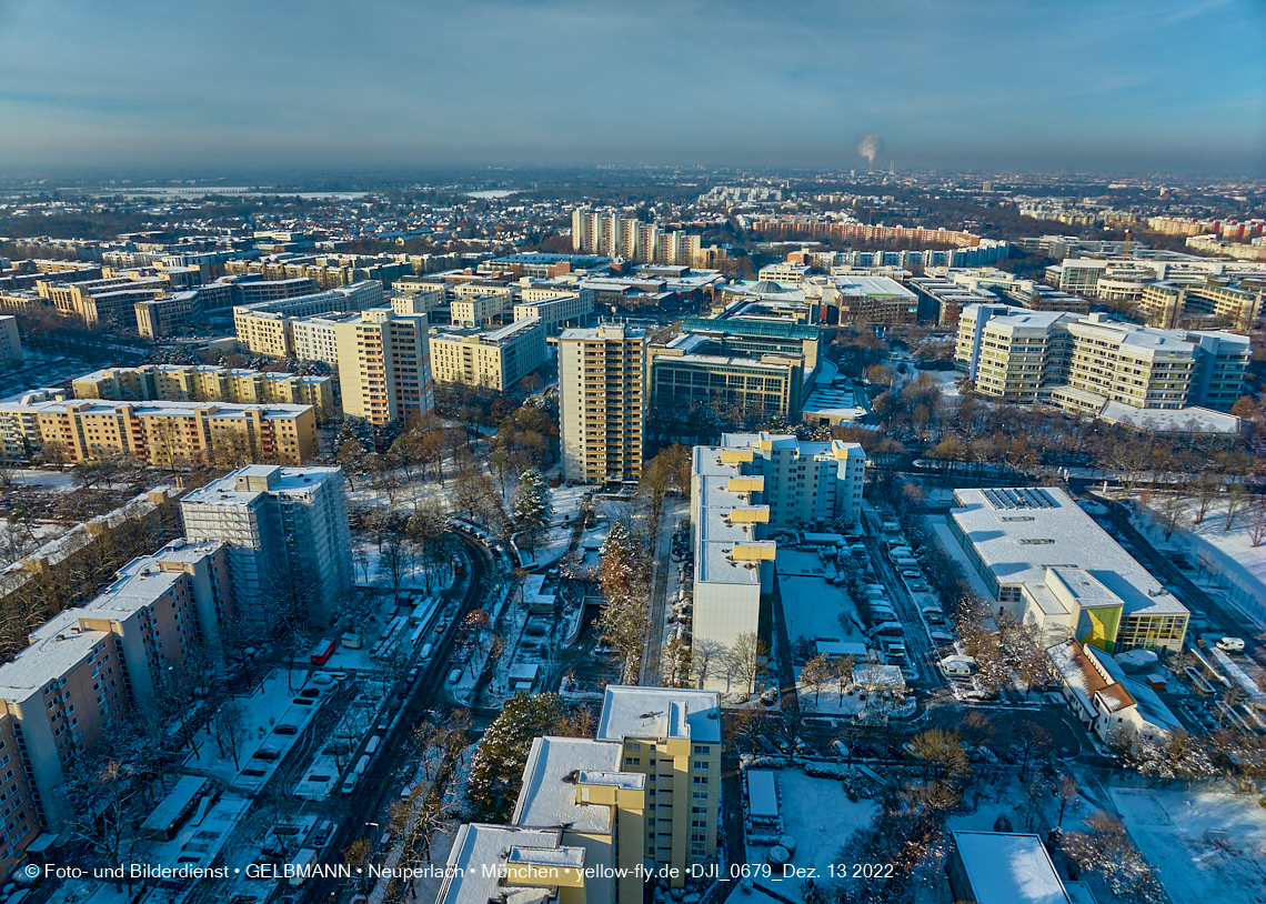 13.12.2022 - Neuperlach Zentrum und Umgebung