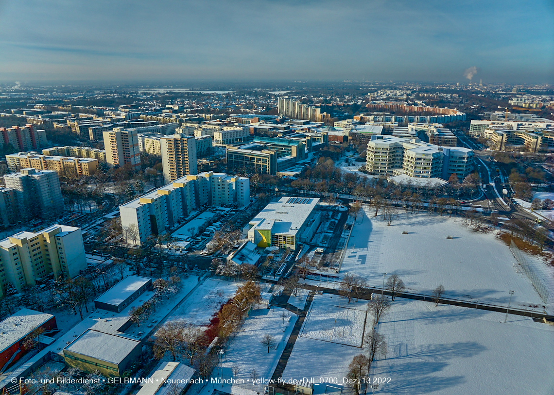 13.12.2022 - Neuperlach Zentrum und Umgebung