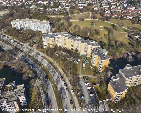 15.02.2023 - Marx-Zentrum und Karl-Marx-Ring 52-62 in Neuperlach