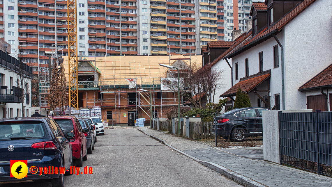 03.03.2023 - Baustelle Ottweiler Straße in Neuperlach